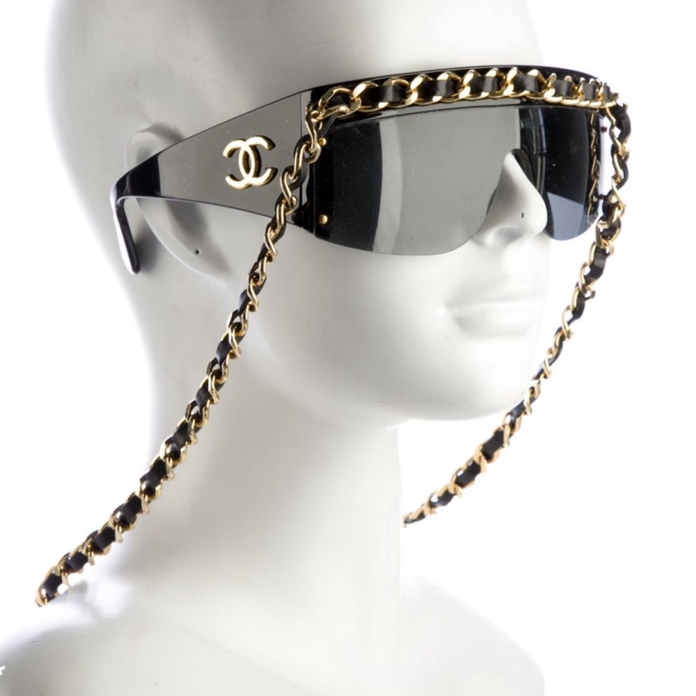 Vintage 1992 Chanel Sunglasses.